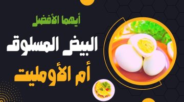 أيهما الأكثر فائدة البيض المسلوق أم المقلي؟.. هتتفاجئ لما تعرف