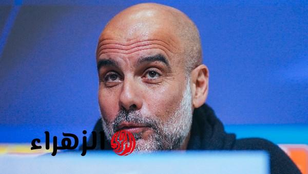 جوارديولا يصف مواجهة ريال مدريد في دوري أبطال أوروبا بالغريبة والتحدي الصعب