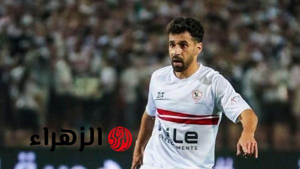 عبدالله السعيد يغضب أثناء استبداله بمباراة زد ولاعبو الزمالك يحتوون الموقف