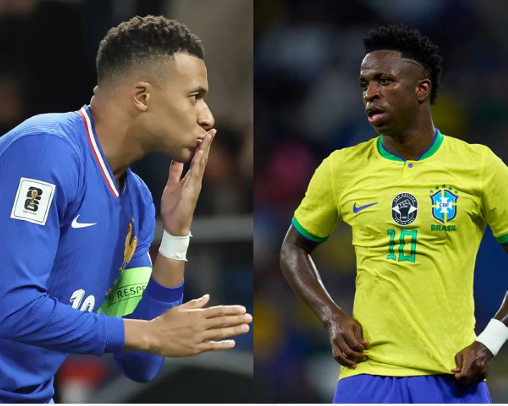 France vs Brazil.. القنوات الناقلة لمباراة منتخب فرنسا ضد البرازيل اليوم ومعلق المباراة استعدادًا لانطلاق مونديال كأس العالم 2026