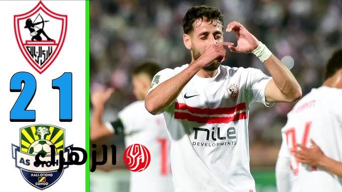 ( 2 : 1 ) Zamalek vs Otoho  ملخص مباراة الزمالك وأتوهو اليوم في كأس الكونفدرالية الإفريقية 2026