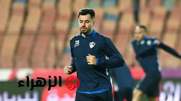 أحمد حسن يعلن غياب محمود حمدي الونش عن مباراة الزمالك وإنبي