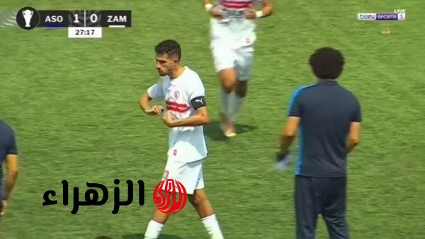 أحمد دويدار يدافع عن صيام لاعب الزمالك أحمد فتوح أمام أوتوهو الكنغولي
