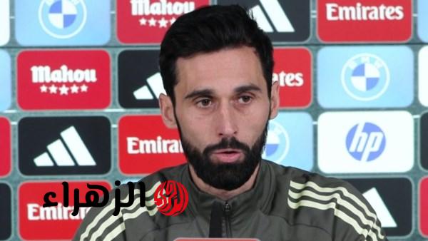 ألفارو أربيلوا يحسم موعد عودة مبابي ويشيد بمستوى فينيسيوس وتياجو ألكانتارا