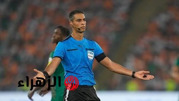 أمين عمر يقود طاقم تحكيم مصري لمباراة الهلال والنجمة في دوري روشن