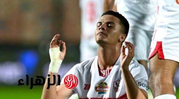 الزمالك يعاقب محمد شحاتة بعد طرده في مباراة الاتحاد السكندري