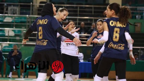 الزمالك يواجه الأهلي الليلة في نهائي كأس مصر لكرة الطائرة آنسات