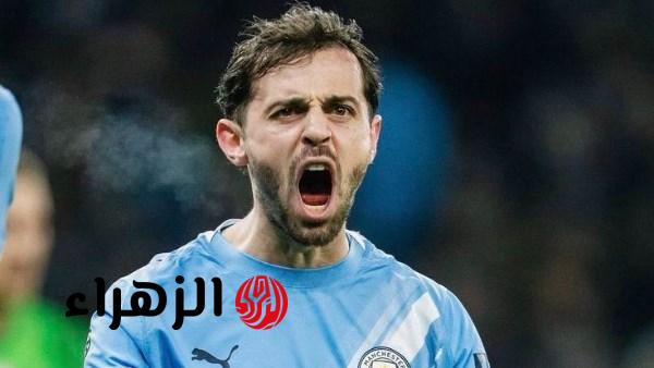 برناردو سيلفا يرفض تجديد عقده ويقترب من مغادرة مانشستر سيتي صيفا