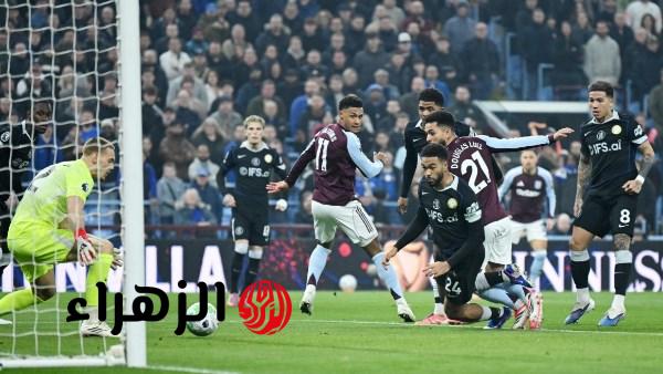 تشيلسي يهزم أستون فيلا برباعية جواو بيدرو في الدوري الإنجليزي