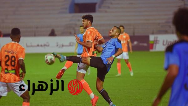 تعادل سلبي بين غزل المحلة وفاركو في الدوري الممتاز
