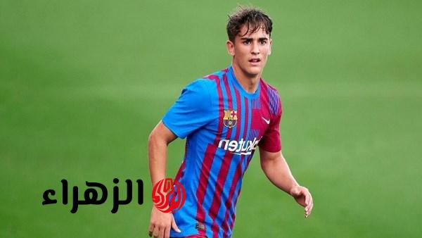 جافي يرافق قائمة برشلونة لمواجهة نيوكاسل في دوري أبطال أوروبا