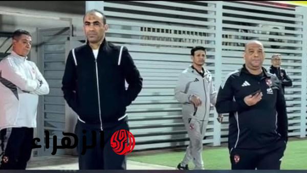 سيد عبد الحفيظ يجتمع مع وليد صلاح الدين قبل لقاء الترجي التونسي