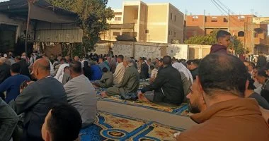 صلاة عيد الفطر تجمع الآلاف في المنوفية وسط تأمين وإشراف حكومي