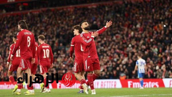 صلاح يسجل ويصنع وليفربول يكتسح جلطة سراي برباعية في دوري الأبطال