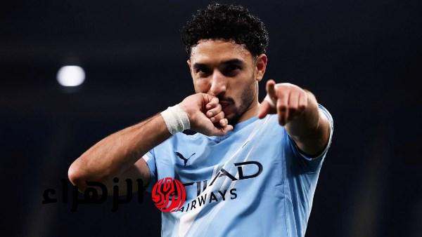 عمر مرموش يغيب عن تشكيل مانشستر سيتي أمام ريال مدريد بدوري الأبطال