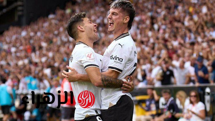 فالنسيا يهزم ديبورتيفو ألافيس 3-2 في الجولة 27 بالدوري الإسباني