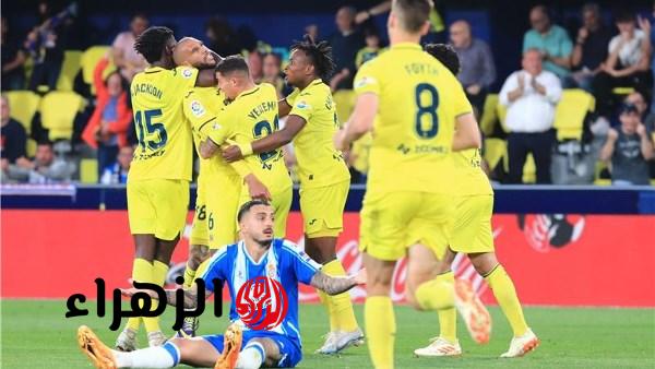 فياريال يتعادل مع ديبورتيفو ألافيس 1 1 في الدوري الإسباني