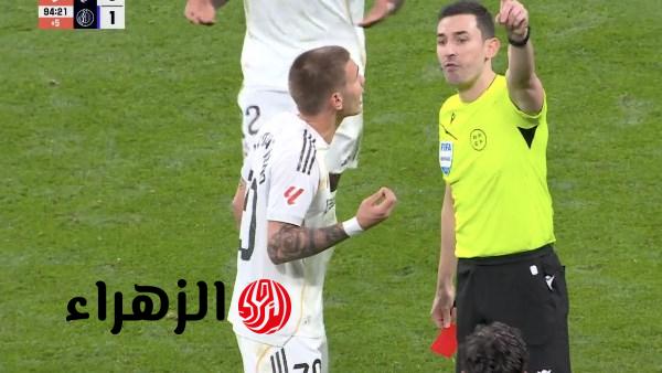 ليجا تكشف سبب طرد فرانكو ماستانتونو لاعب ريال مدريد بمباراة خيتافي