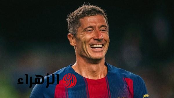 ليفاندوفسكي يهدد رقم ميسي التاريخي في مباراة برشلونة ونيوكاسل بمواجهة دوري الأبطال