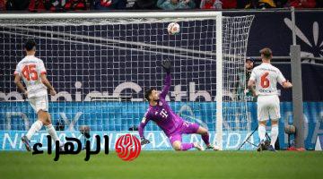 ليفركوزن يتقدم على بايرن ميونخ بهدف وطرد جاكسون في الشوط الأول
