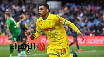مصطفى محمد على مقاعد بدلاء نانت لمواجهة ليل في الدوري الفرنسي