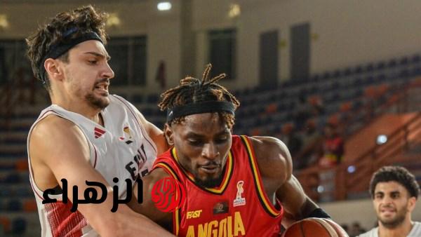 منتخب مصر لكرة السلة يخسر أمام أنجولا 83-72 بتصفيات كأس العالم 2027