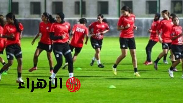 منتخب مصر للكرة النسائية يخسر أمام الجزائر بثلاثية وديا بمشاركة 19 لاعبة