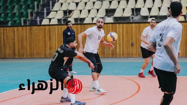 مواعيد مباريات الجولة الثانية لتمهيدي كأس مصر للكرة الطائرة رجال اليوم