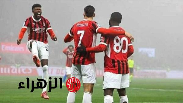 ميلان يتقدم على إنتر بهدف إستوبينان في الشوط الأول بالدوري الإيطالي