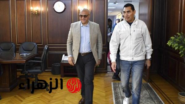 وزير الشباب جوهر نبيل يلتقي محافظ الإسكندرية أيمن عطية لبحث تطوير المنشآت