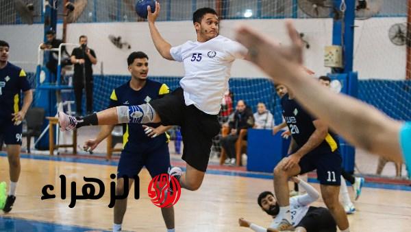 يد سموحة يهزم الجزيرة 26 – 23 في دوري المحترفين لكرة اليد