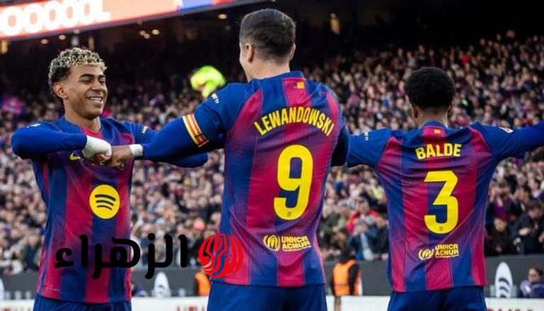 مباراة برشلونة ضد خيتافي الشوط الأول.. القنوات الناقلة للمباراة بصوت حفيظ دراجي في الدوري الإسباني Barcelona vs Getafe