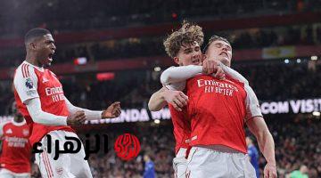 arsenal vs bournemouth.. القنوات الناقلة لمباراة أرسنال ضد بورنموث الشوط الأول في الجولة 32 من الدوري الإنجليزي 2026