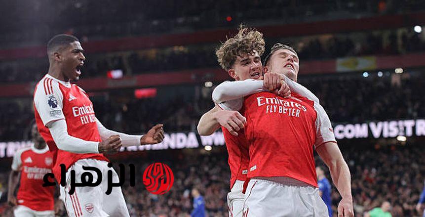 arsenal vs bournemouth.. القنوات الناقلة لمباراة أرسنال ضد بورنموث الشوط الأول في الجولة 32 من الدوري الإنجليزي 2026