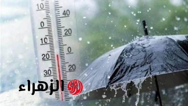 درجات الحرارة وطقس اليوم في مصر: تقلبات جوية وأمطار متفرقة ورياح مثيرة للأتربة ببعض المناطق