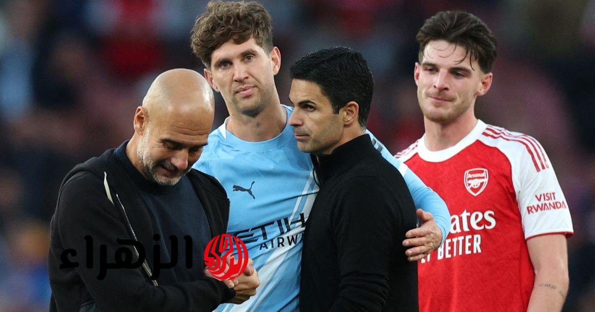 Manchester City vs Arsenal.. موعد مباراة مانشستر سيتي ضد أرسنال في الدوري الإنجليزي الممتاز والقنوات الناقلة