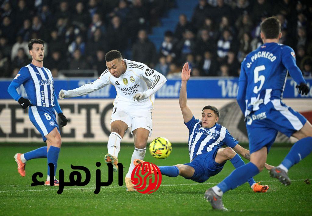 Real Madrid vs Deportivo Alavés.. موعد مباراة ريال مدريد ضد ديبورتيفو ألافيس في الليجا والقنوات الناقلة