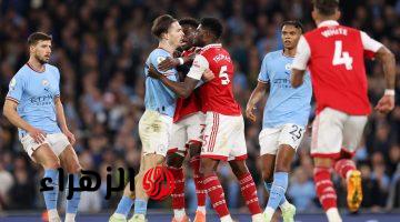 man city vs arsenal.. ملخص ونتيجة مباراة مان سيتي ضد أرسنال اليوم في الدوري الانجليزي الممتاز 2026