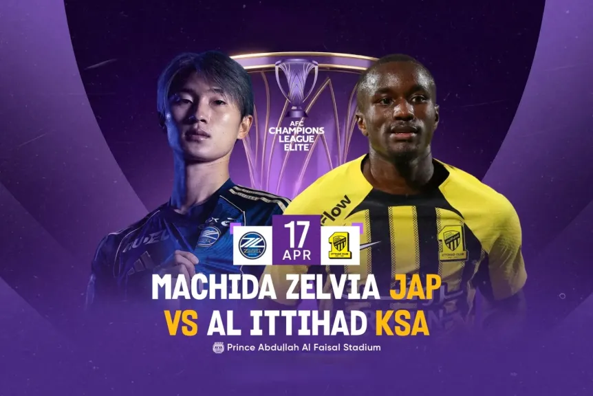 الهدف الأول.. القنوات الناقلة لمباراة ماتشيدا زيلفيا ضد الاتحاد الشوط الأول بصوت حسن العيدروس في ربع نهائي دوري أبطال آسيا للنخبة Al-Ittihad vs Machida