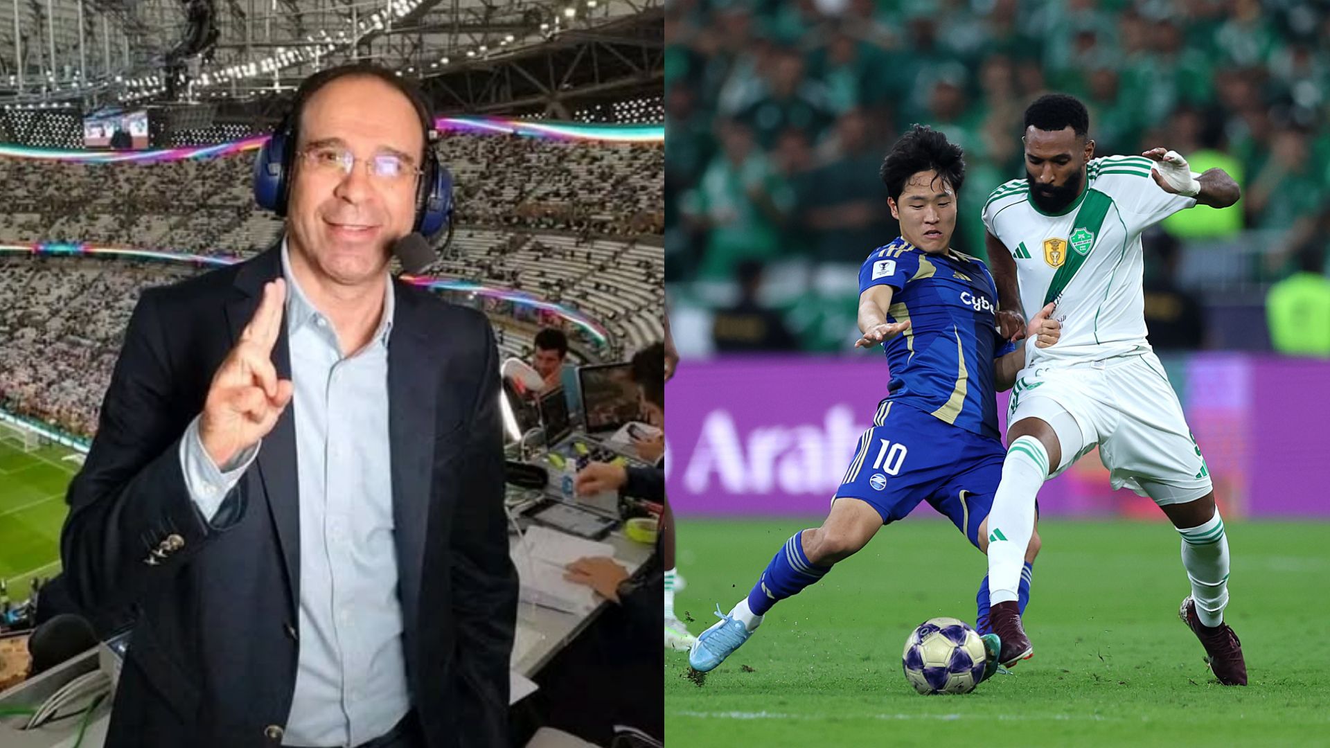 عصام الشوالي يتجنب بمهارة زلة محرجة خلال نهائي دوري أبطال آسيا للنخبة