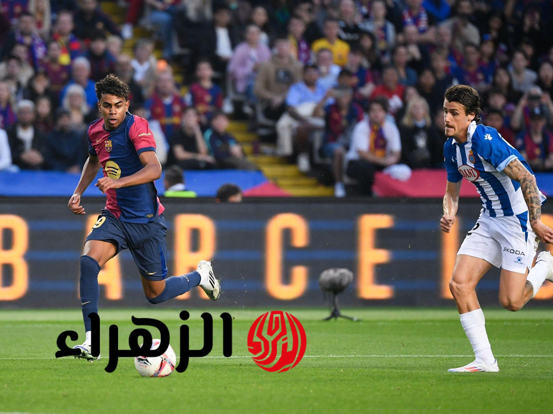 مباراة Barcelona vs Espanyol.. القنوات الناقلة لمباراة برشلونة ضد اسبانيول في قمة الدوري الاسباني الان.. جودة عالية