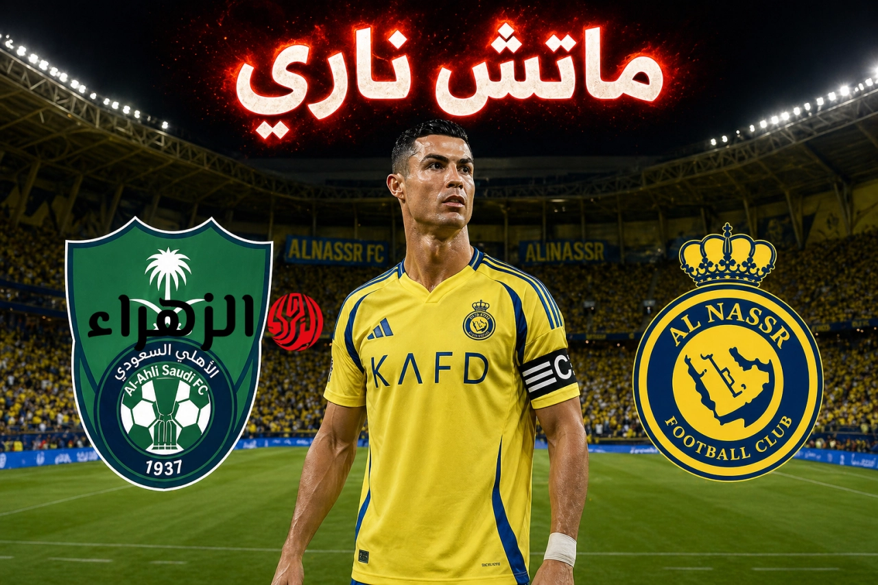 AlNassr Vs AlAhly.. متابعة ديربي السعودية الناري بين النصر والأهلي | القنوات الناقلة وأبرز التفاصيل