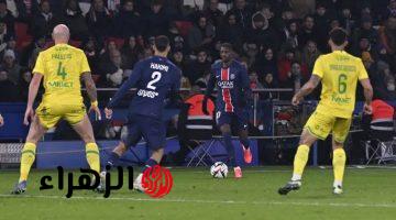 Paris Saint-Germain vs Nantes: الآن مباراة باريس سان جيرمان ونانت في الدوري الفرنسي على قناة beIN Sports 1 HD.. مـاتــش مصطفــي محمــد