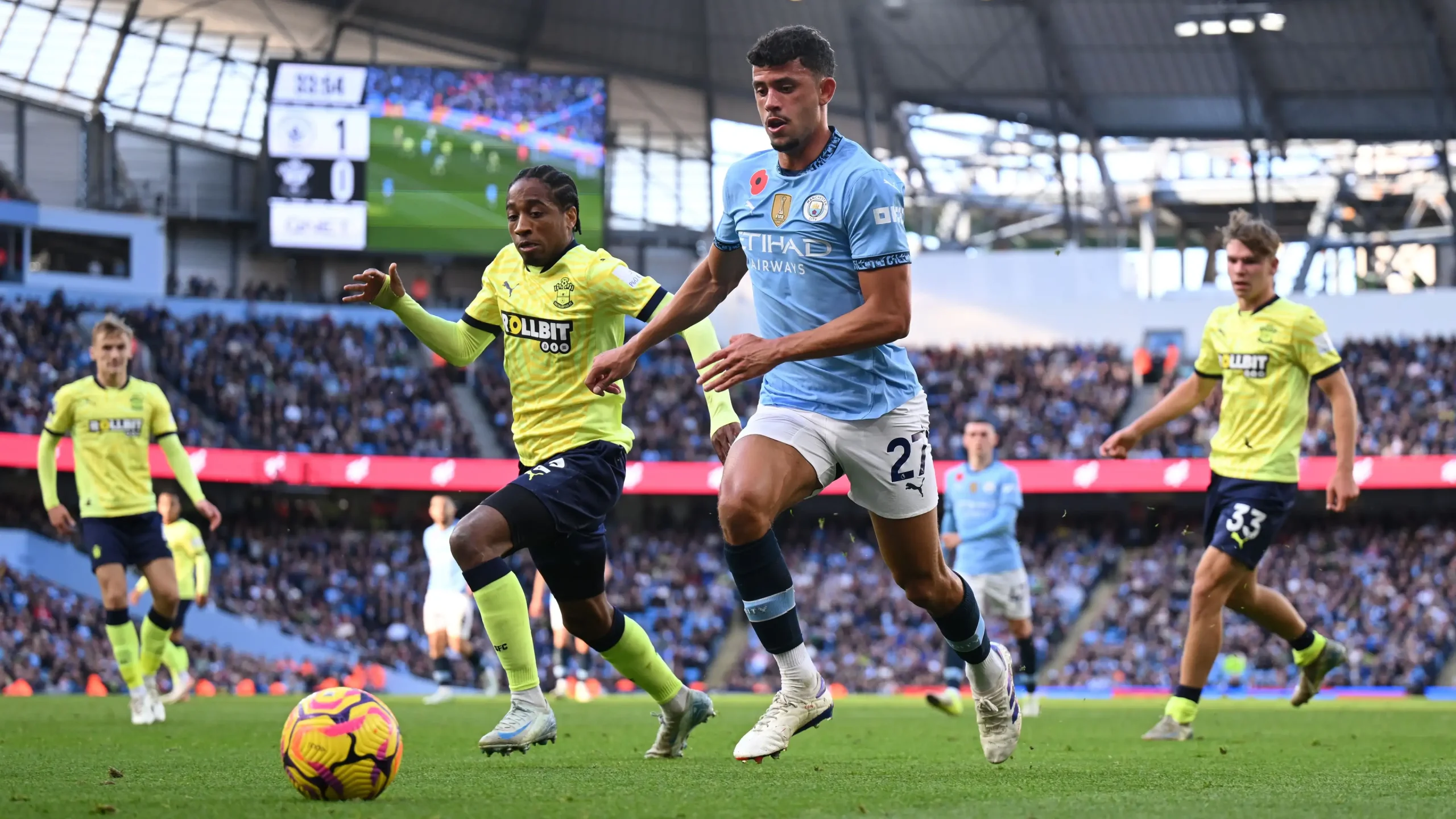 man city vs southampton: القناة المجانية الناقلة لمباراة مان سيتي ضد ساوثهامبتون اليوم في كأس الاتحاد الإنجليزي 2026