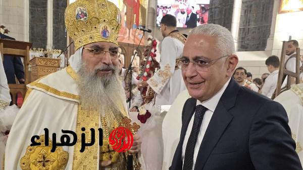 أسقف فرنسا يؤكد في قداس عيد القيامة أن مصر تمثل نموذجًا راسخًا للوحدة الوطنية