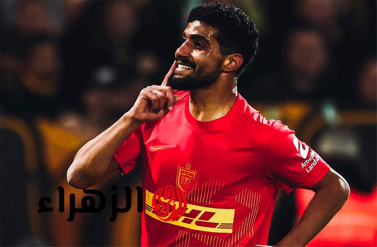 إبراهيم عادل يسجل هدفا قاتلا ويقود نورشيلاند للفوز على بروندبي بالدوري الدنماركي