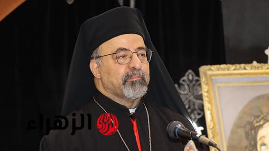 الأنبا إبراهيم إسحق يتلقى برقيات تهنئة بمناسبة عيد القيامة المجيد