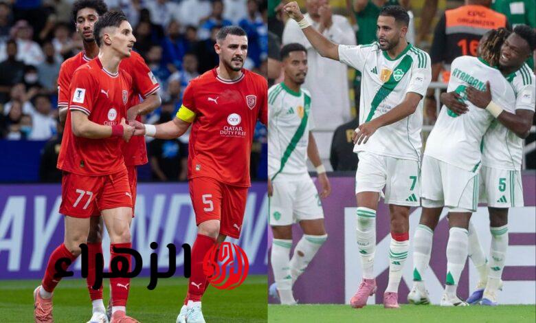 ماتش رياض محرز.. الان القنوات الناقلة بجودة عالية لمباراة الاهلي والدحيل في دوري أبطال اسيا للنخبة.. ماتش ناري