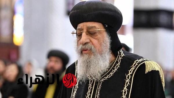 البابا تواضروس يؤكد ظهور محبة الله للإنسان في يوم الصليب كحدث فريد في تاريخ البشرية