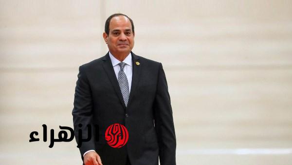 الرئيس السيسي: التوصل لاتفاق وقف إطلاق النار بين أمريكا وإيران أثلج صدور الملايين من محبي السلام